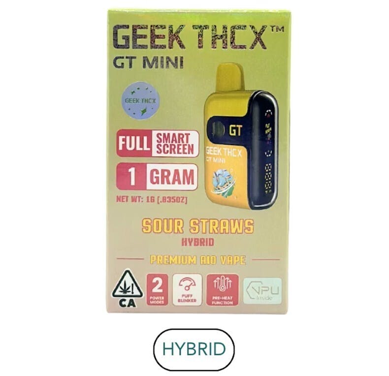 Geek THCx — Sour Strawberry