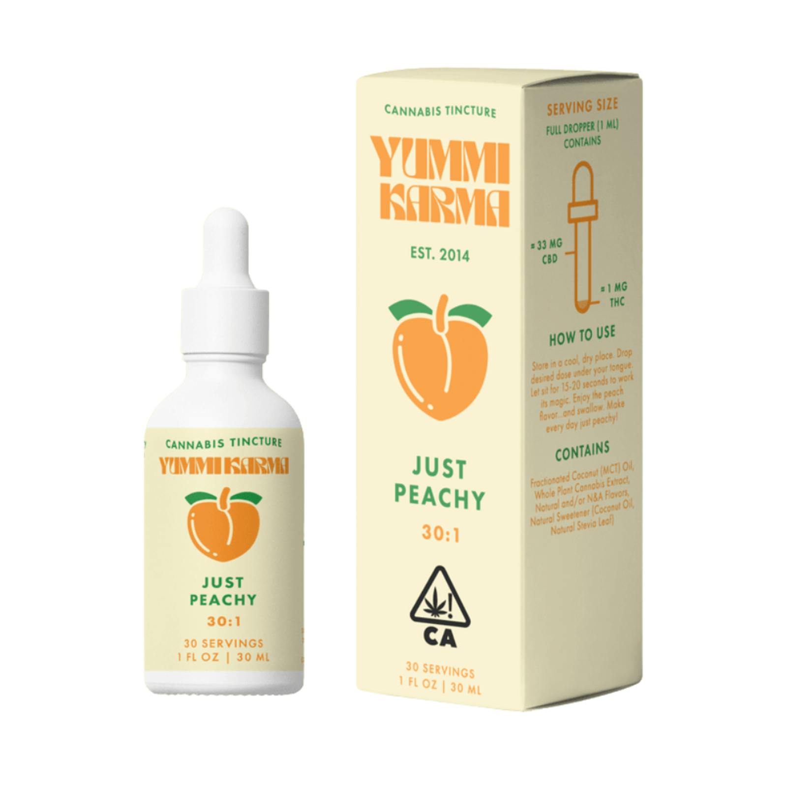 Yummi Karma Drops - Just Peachy 30:1