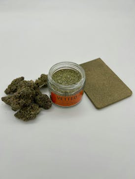 Skywalker OG Ground Flower Infused with 1.5g (10%) Asphalt Hash - 1/2oz