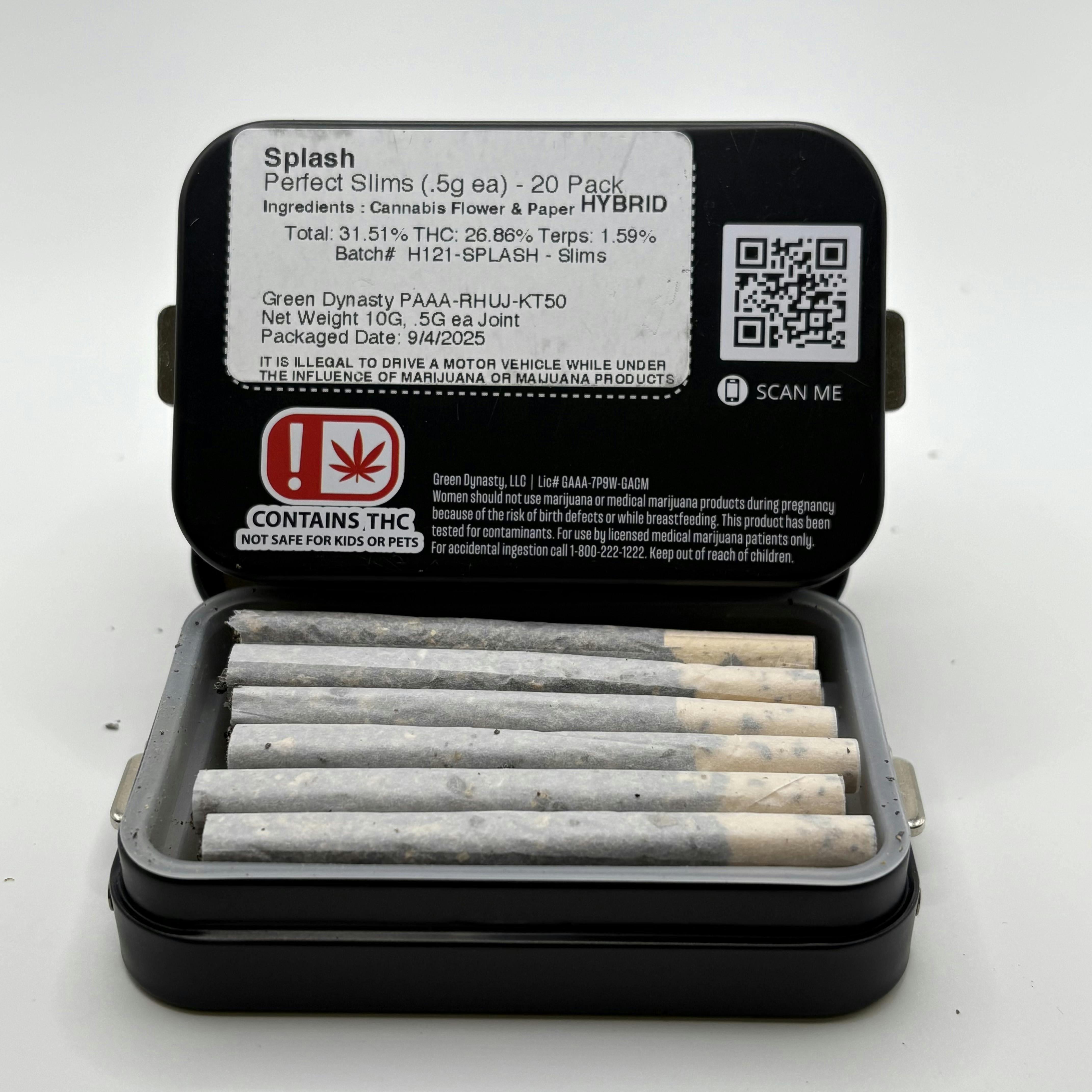 Splash | Joints | 0.5g each | 20pk
