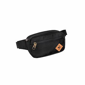 SMELL-PROOF/WATER-PROOF FANNY PACK - BLACK