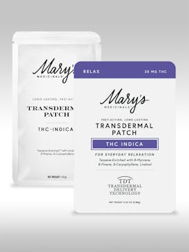 INDICA TRANSDERMAL PATCH - MARY'S MEDICINALS by DARK HORSE MEDICINALS