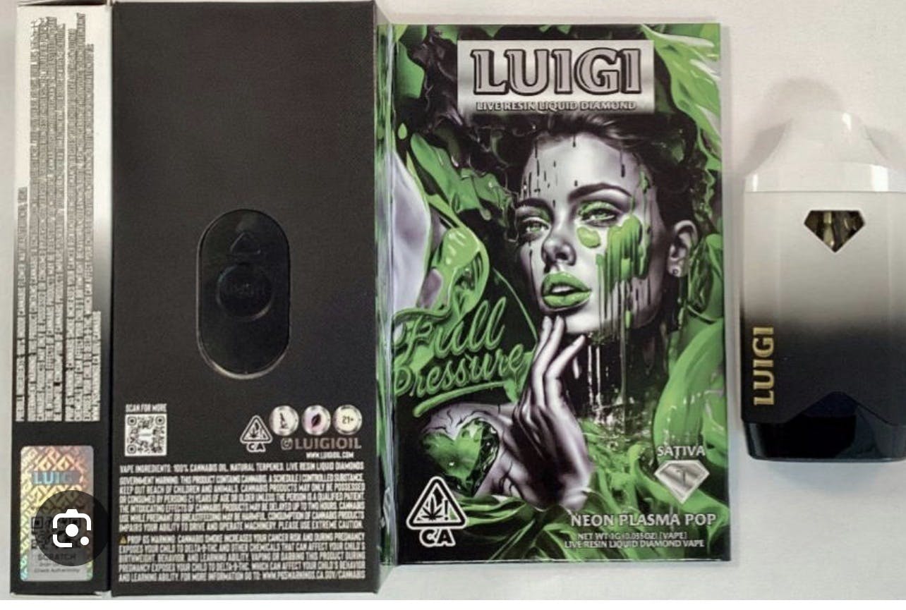 LUIGI NEON PLASMA POP SATIVA