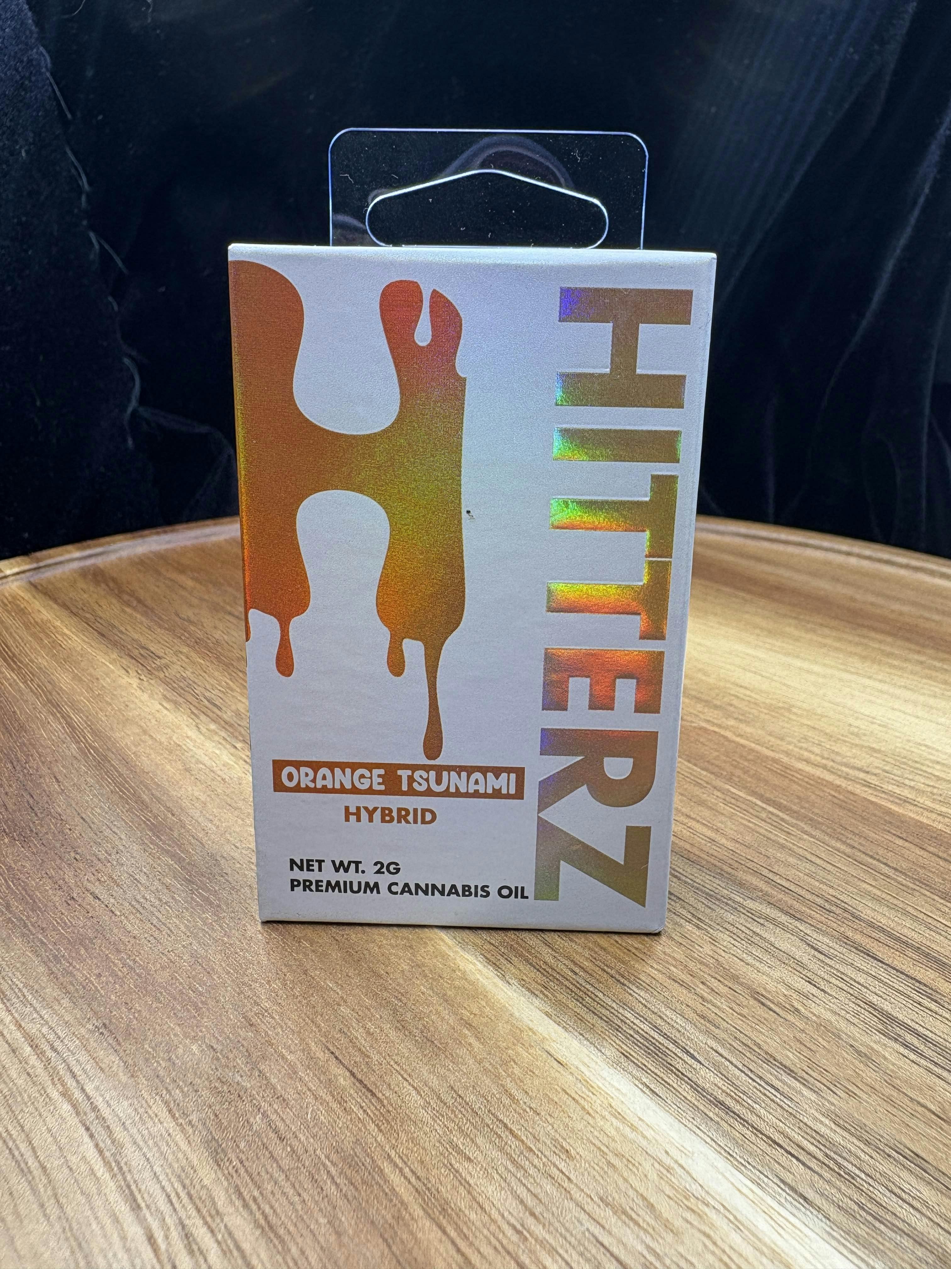 Hitterz | Orange Tsunami | Disposable Vape | Hybrid | 2g