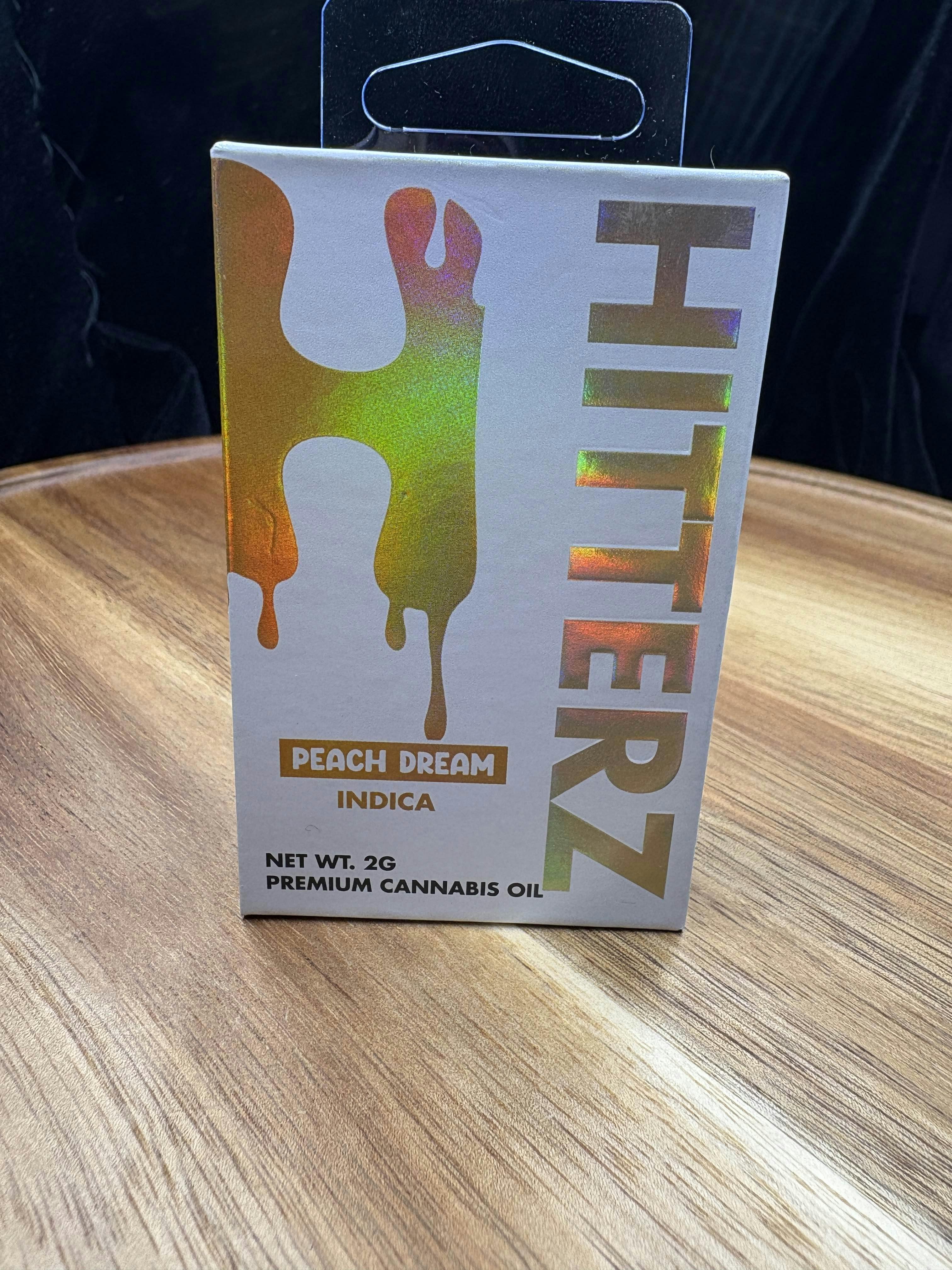 Hitterz | Peach Dream | Disposable Vape | Indica | 2g
