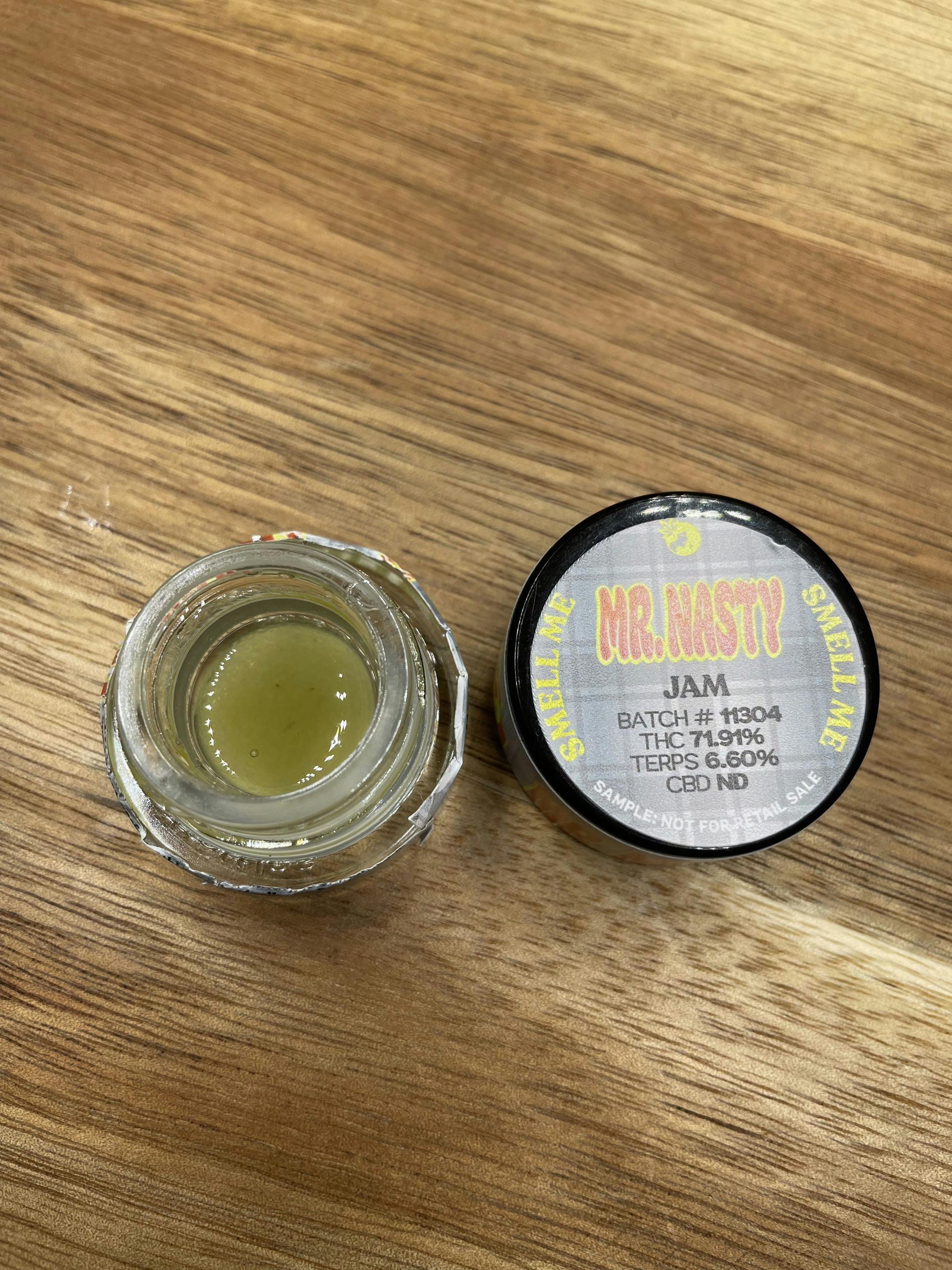 Nature's Kiss | Mr. Nasty | Live Rosin Jam | 1g