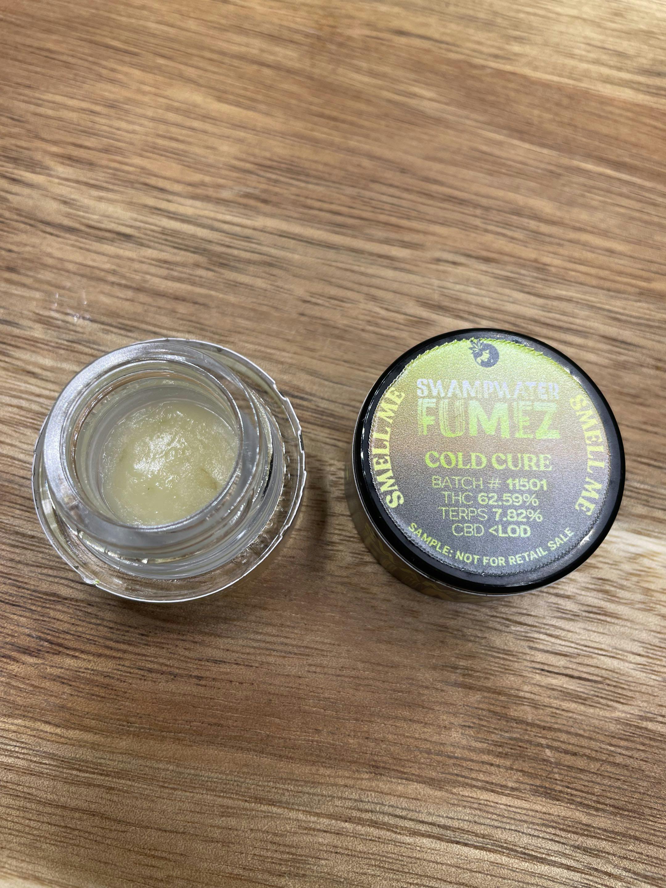 Nature's Kiss | Swampwater Fumez | Cold Cure Live Rosin | 1g