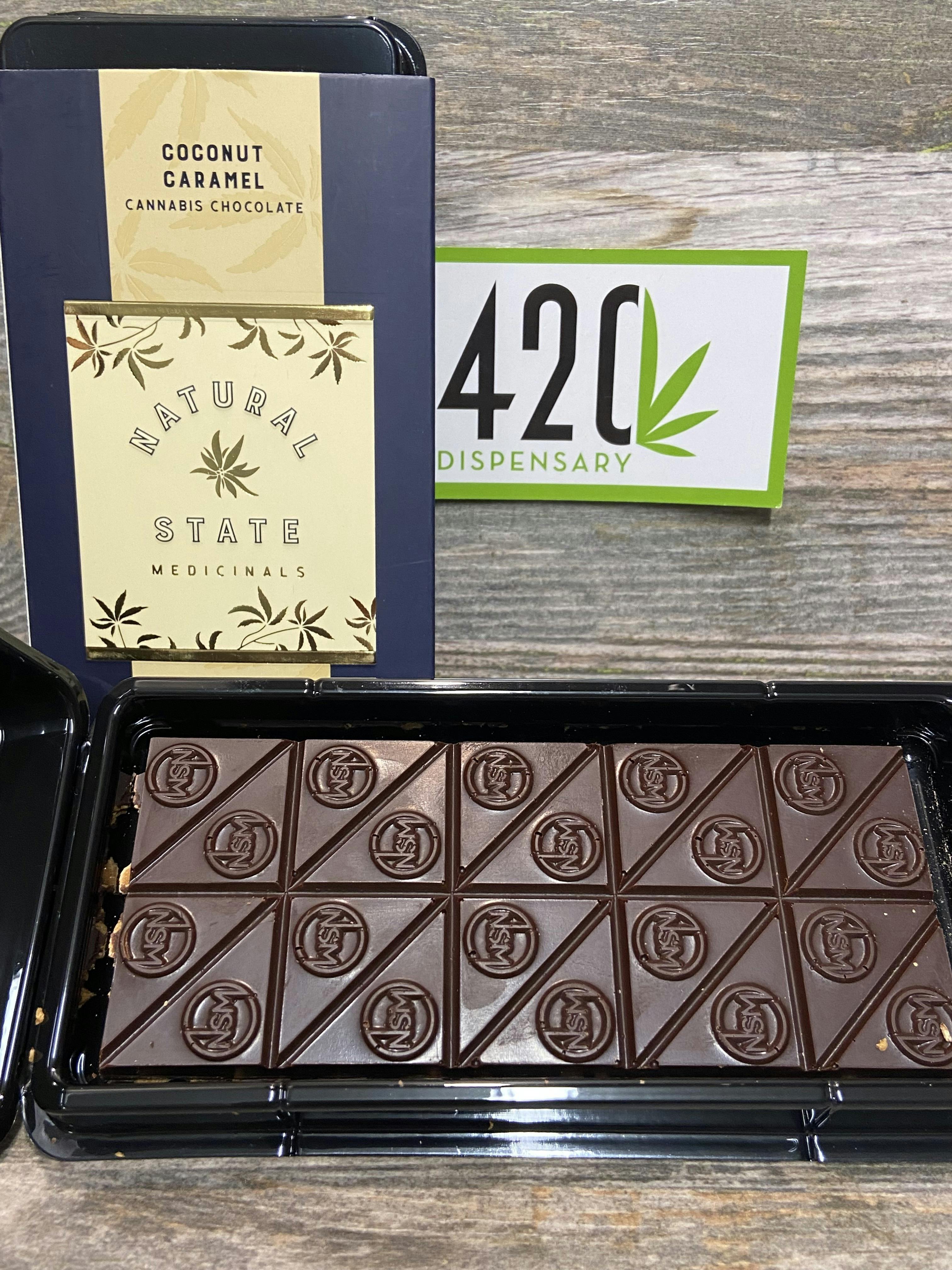 NSM 200MG COCONUT CARAMEL BARK