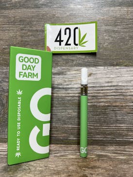 GOOD DAY FARM .3G WILD WATERMELON DISPOSABLE CARTRIDGE [87.6%THC / 0.0%CBD]