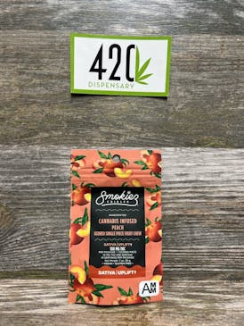 SMOKIES 100MG SWEET SATIVA PEACH GUMMIES