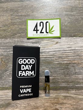 GOOD DAY FARM .5G SOUR APPLE BISCOTTI CARTRIDGE [88.0%THC / 0.1%CBD]