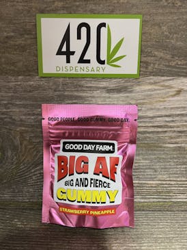 GOOD DAY FARM BIG AF STRAWBERRY PINEAPPLE GUMMIES