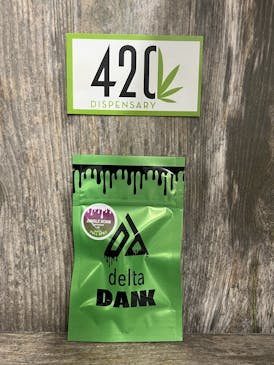 DELTA DANK .5G JUNGLE BOMB CARTRIDGE [79.8%THC / 0.0%CBD]