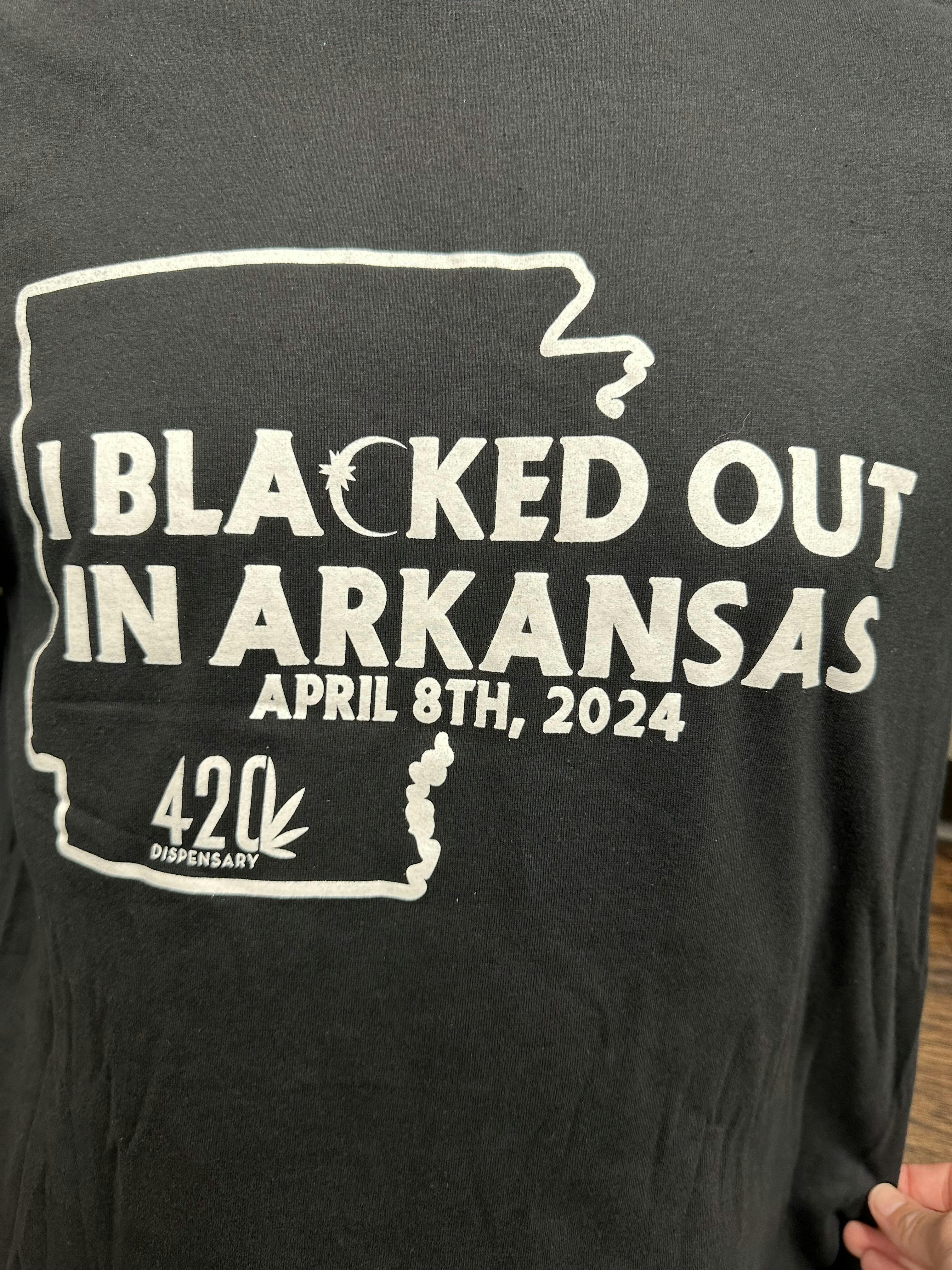 ECLIPSE T- SHIRT “I BLACKED OUT IN ARKANSAS”