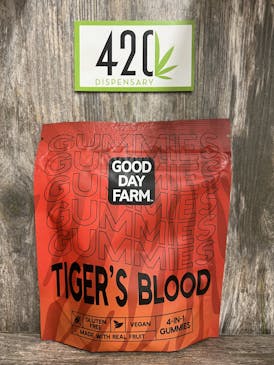 GOOD DAY FARM 400MG MULTI DOSE TIGERS BLOOD GUMMIES