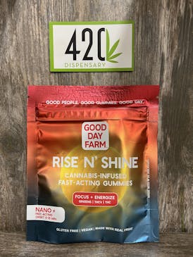 GOOD DAY FARM NANO RISE N' SHINE GUMMIES