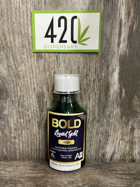 BOLD LIQUID GOLD GRAPE CANNABIS INFUSED LIQUID GUMMY ALTERNATIVE