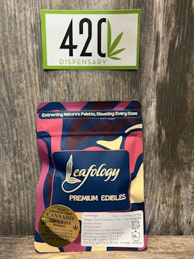 LEAFOLOGY FRESH PEACH GUMMIES