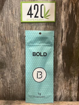 BOLD 2000MG LEMON DROP DISPOSABLE CARTRIDGE [85.6%THC / 0.1%CBD]