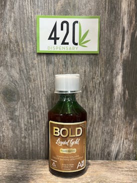 BOLD LIQUID GOLD TIGERS BLOOD CANNABIS INFUSED GUMMY ALTERNATIVE