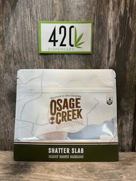 OSAGE 1G MEEP MEEP (SHATTER)[76.8%THC / 0.09%CBD]