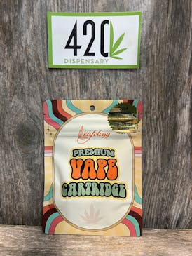 LEAFOLOGY 1G GORILLA GLUE CARTRIDGE [83.7%THC / 0.1%CBD]