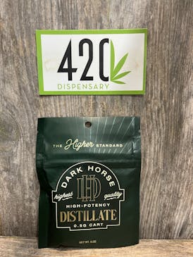 DARK HORSE .5G SOUR DIESEL CARTRIDGE [89.2%THC / 0.9%CBD]