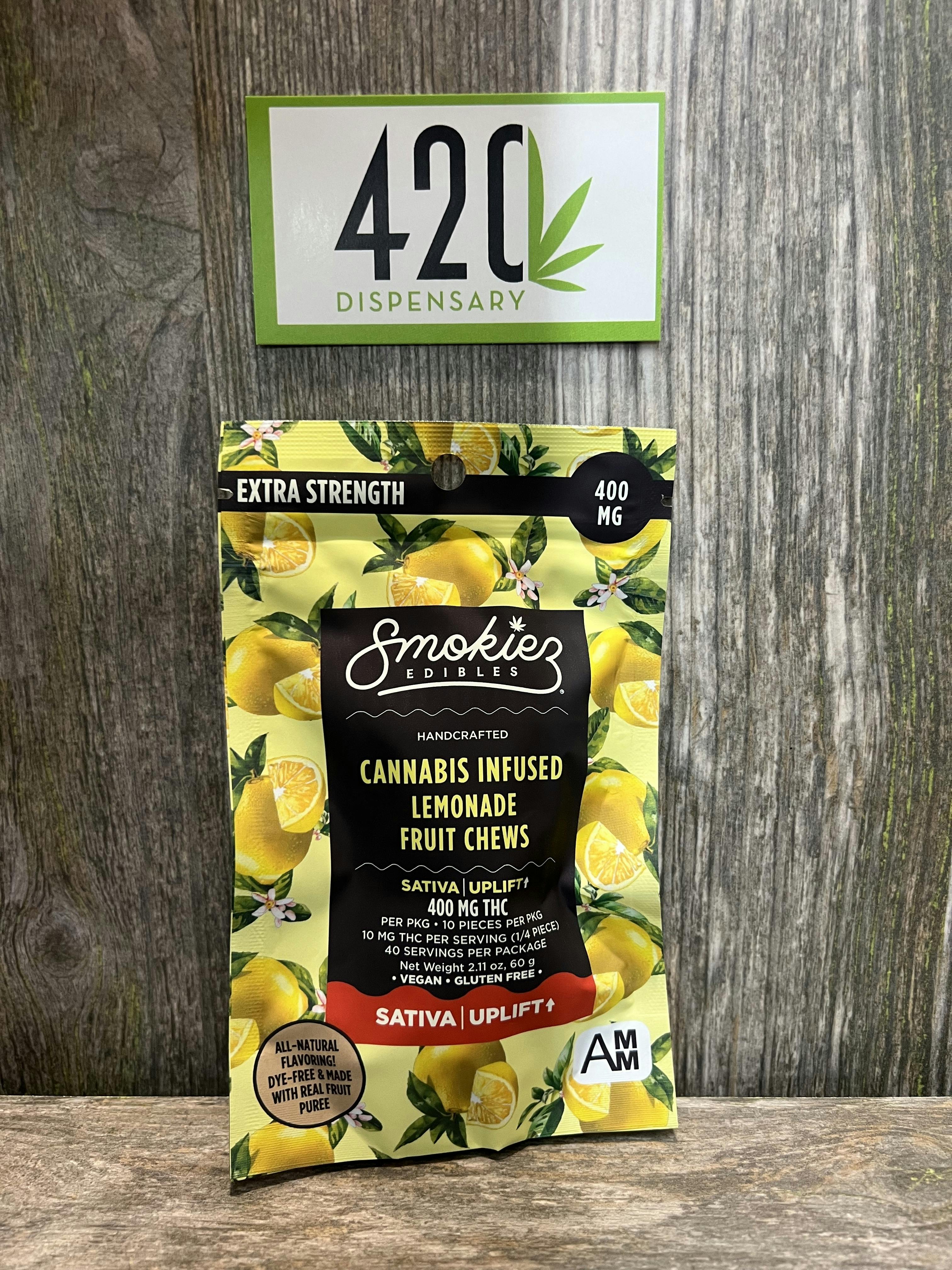 SMOKIES 400MG SATIVA SWEET LEMONADE GUMMIES