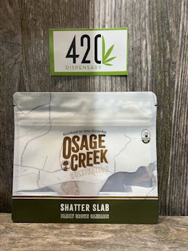 OSAGE 1G SCHMUCKERZ X SOOIE DIESEL (SHATTER)[76.3%THC / 0.1%CBD]