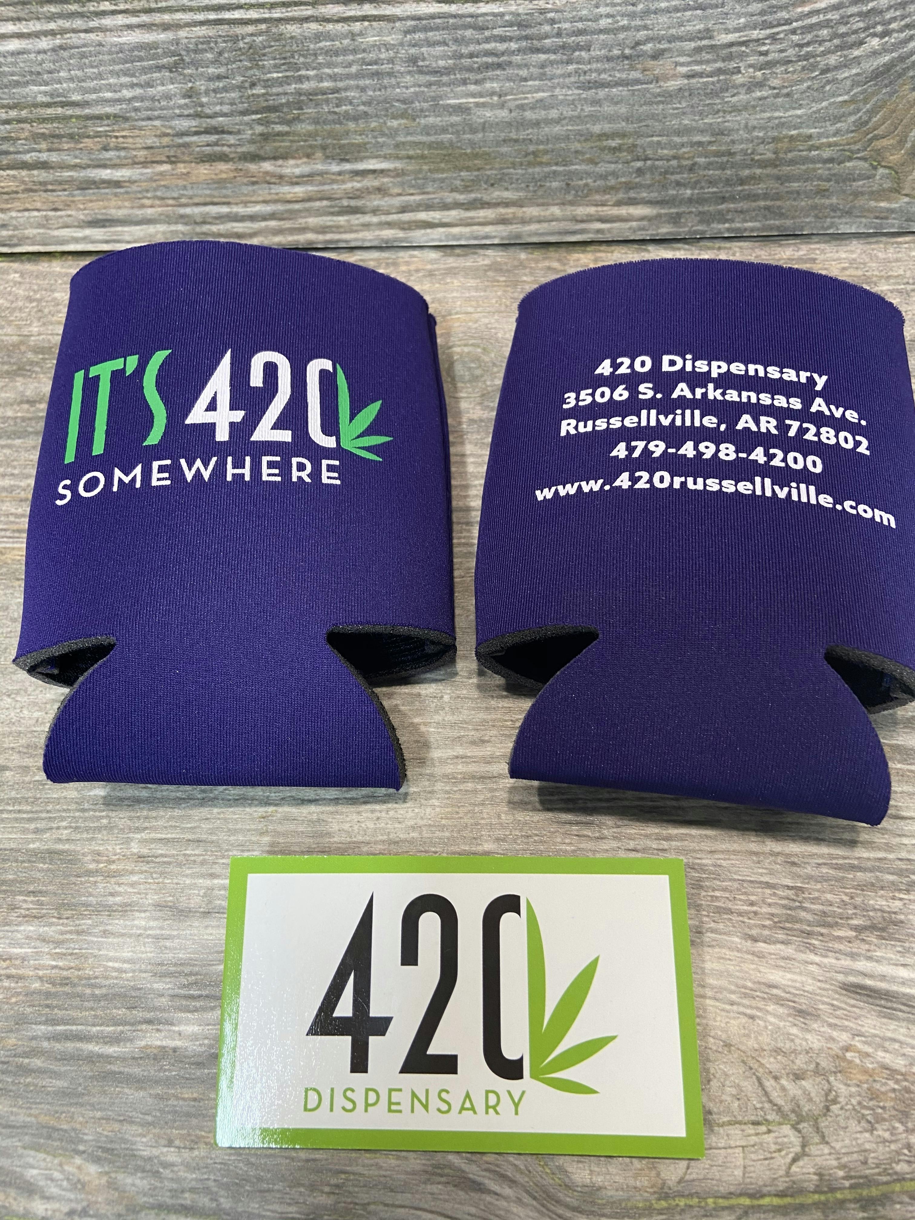 420 KOOZIE (PURPLE)