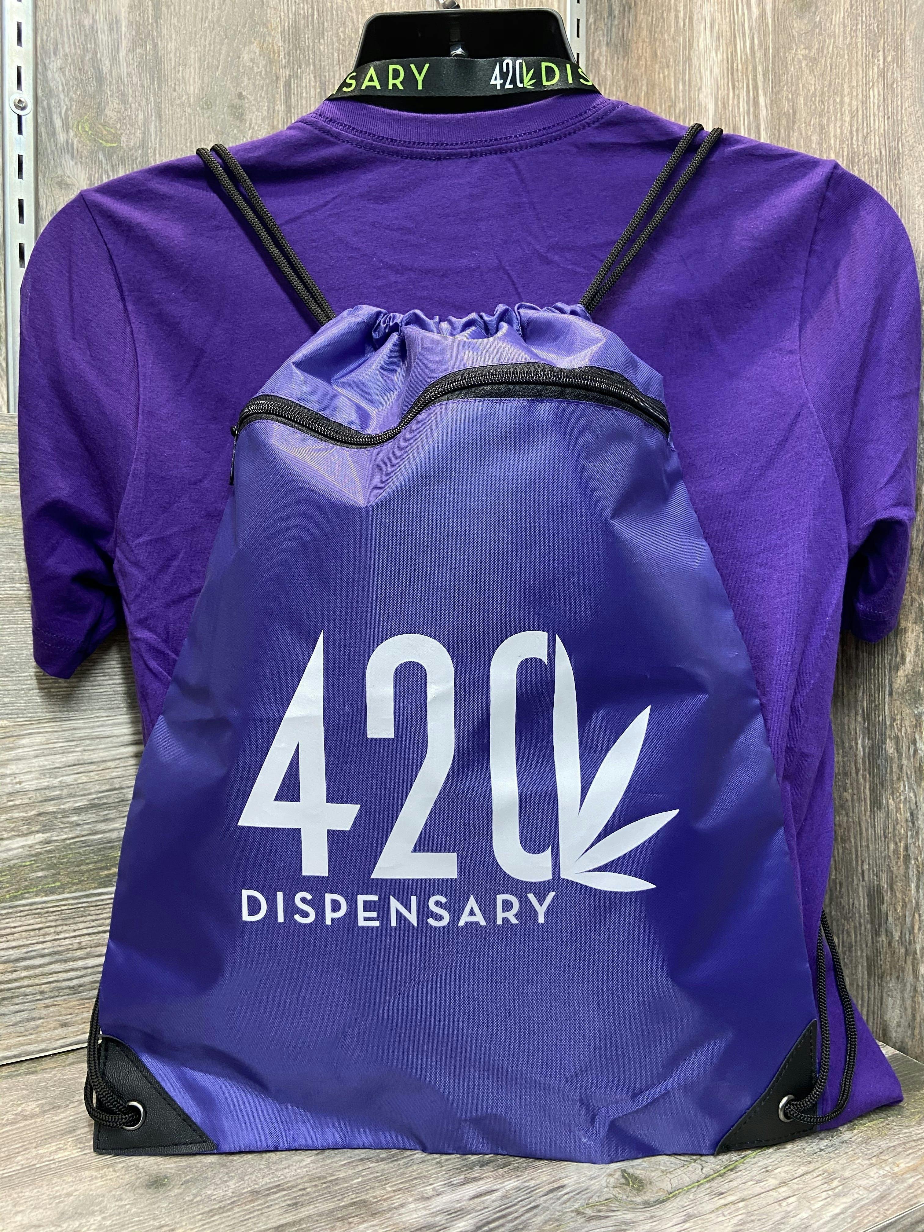 420 DRAWSTING BAG (PURPLE)