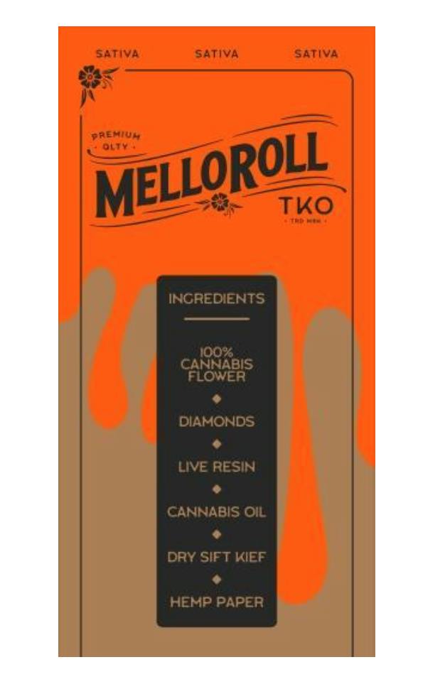Mello Gold MoonRock White Widow Blunts 2pk