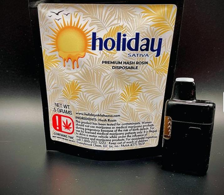 Holiday Gouda Apple .5g Hash Rosin Disposable
