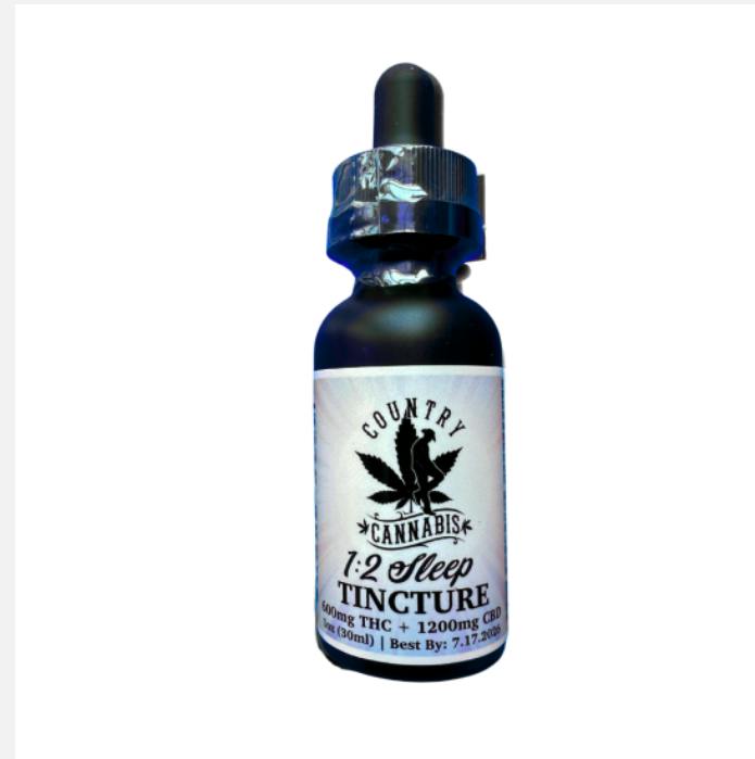 Country Cannabis 1:1 THC:CBD Sleep Tincture