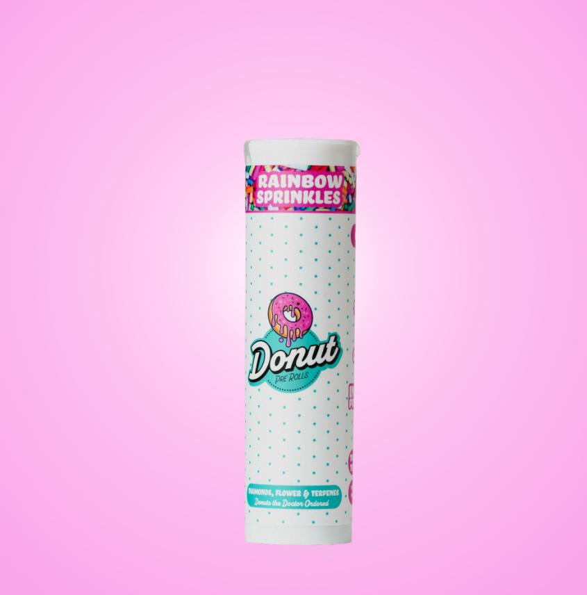 Donut 5-Pk Rainbow Sprinkles Infused Pre Rolls