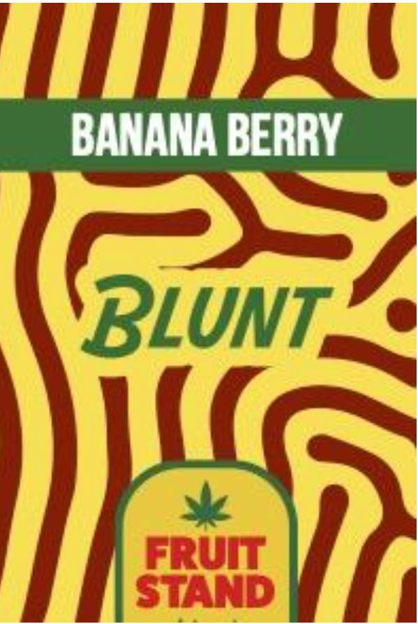 Fruit Stand Banana Berry 1g Infused Blunt