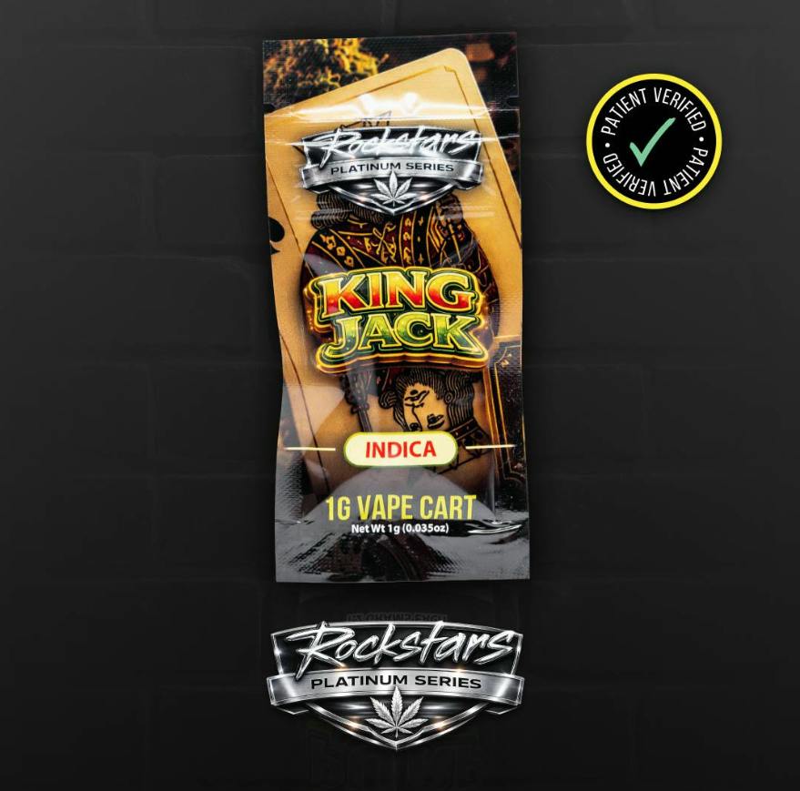 Rockstars King Jack 1g Cart
