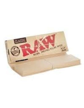 Raw 1 1/4 Rolling Papers with Tips ($3 OTD)