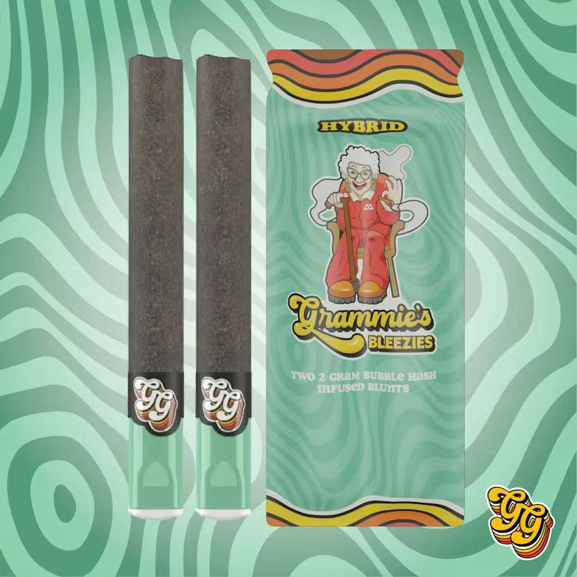 Grammie's Bleezies 2g Bubble Hash Blunt SuperBoof 2-Pack ($20 OTD)