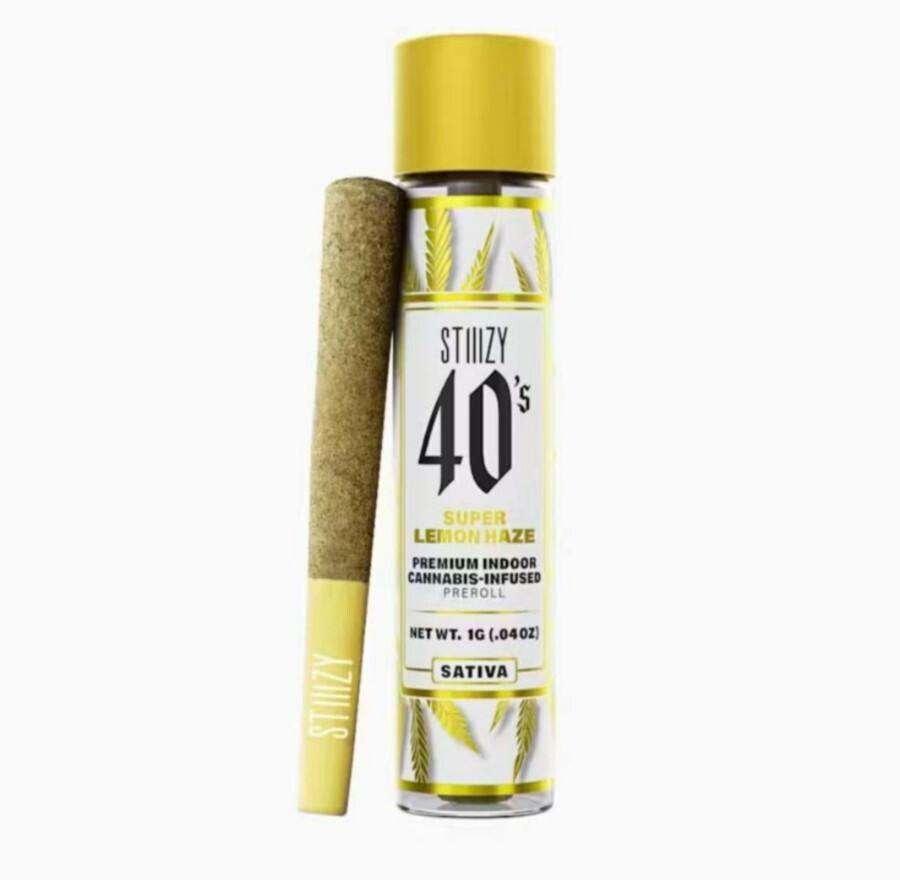 - SUPER LEMON HAZE - 1G 40's Infused Preroll