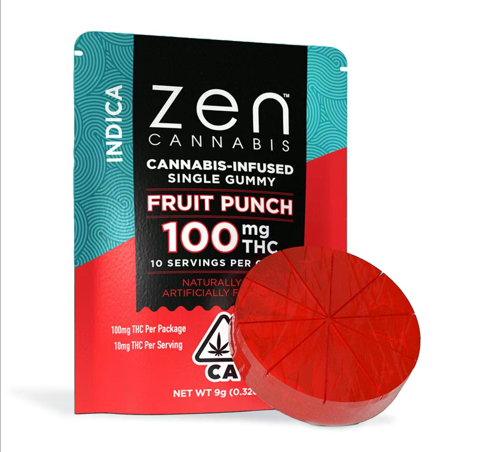 Fruit Punch Indica Single Gummy