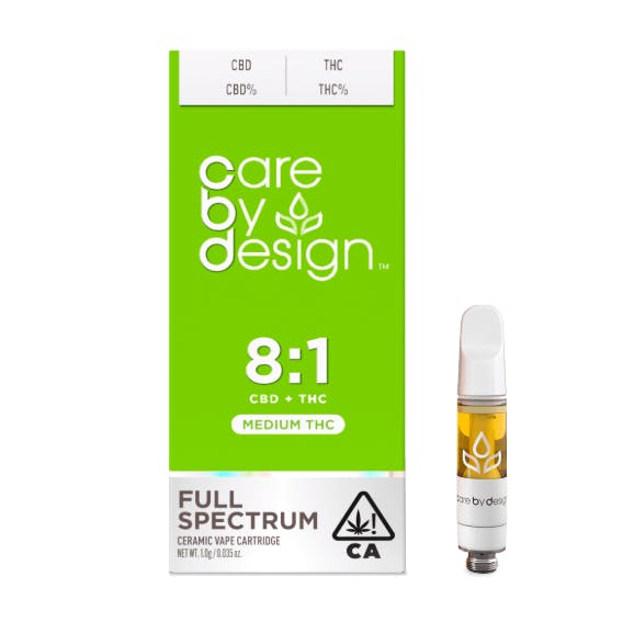 Care By Design | 8:1 Full Spectrum Vape Cartridge 1 Gram