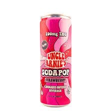 Strawberry Soda Pop | Carbonated | 100mg | 12oz
