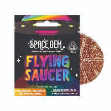 Flying Saucer - Sour Tangerine - 100mg THC