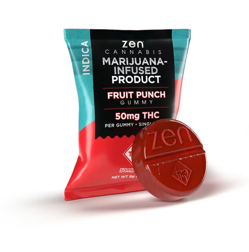 Fruit Punch Indica Single Gummy