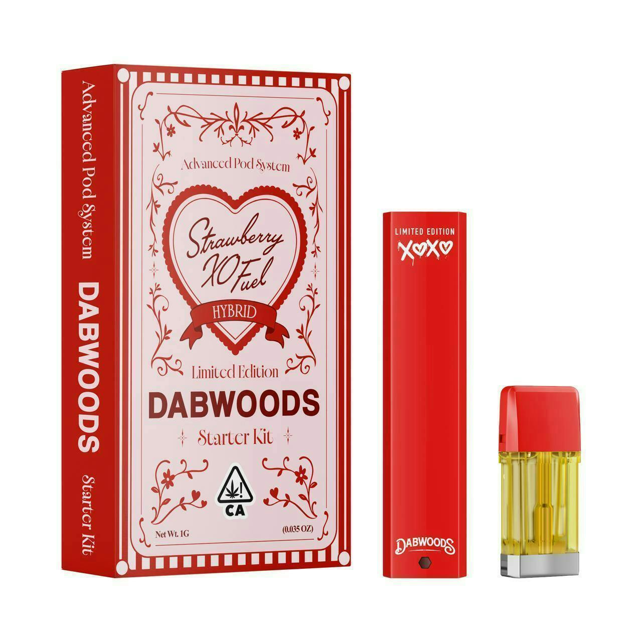 Dabwoods — Starter Kit Strawberry Xo Fuel