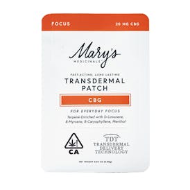 MARYS MEDICINALS | 20MG | CBG | PATCH