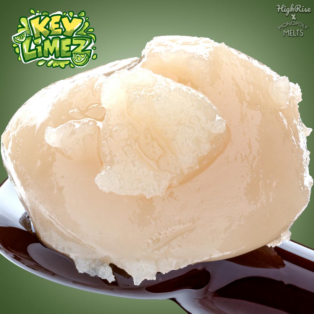 Key Limez Solventless Live Rosin 1G | Monopoly Melts