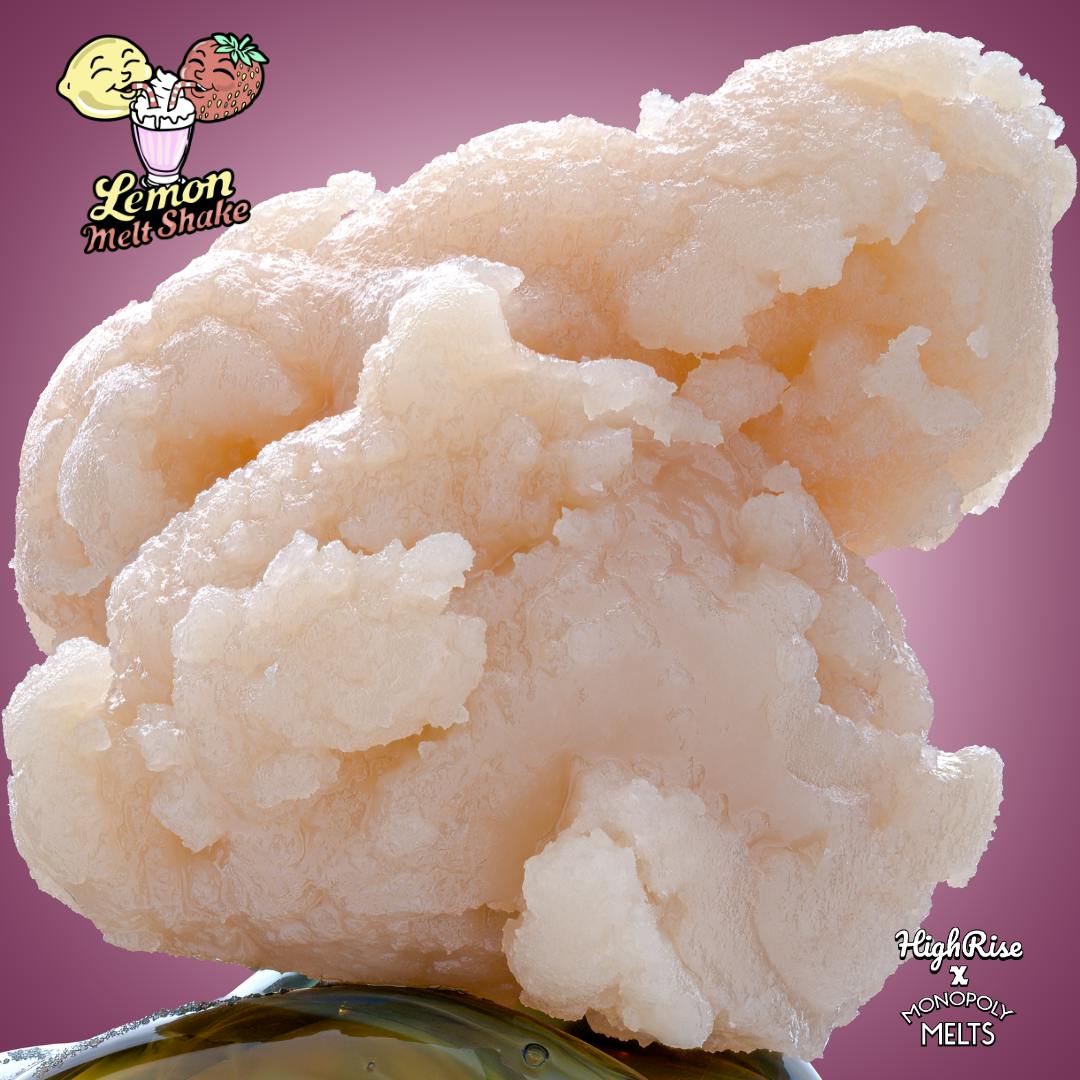 Lemon Melt Shake Solventless Live Rosin 1g | Monopoly Melts