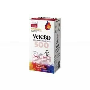 VetCBD, Extra Strength 10:1 Tincture, 500mg, 2oz